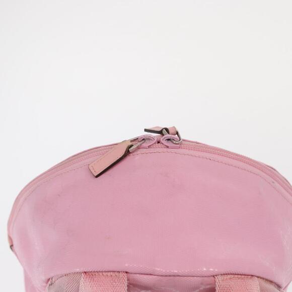 GUCCI GG Implementation Backpack PVC Silver Pink 271327 Auth ka1055 main image 11